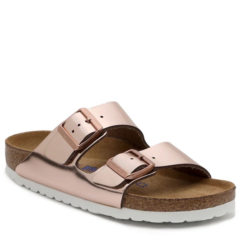 Women’s Birkenstock  sandals rose gold